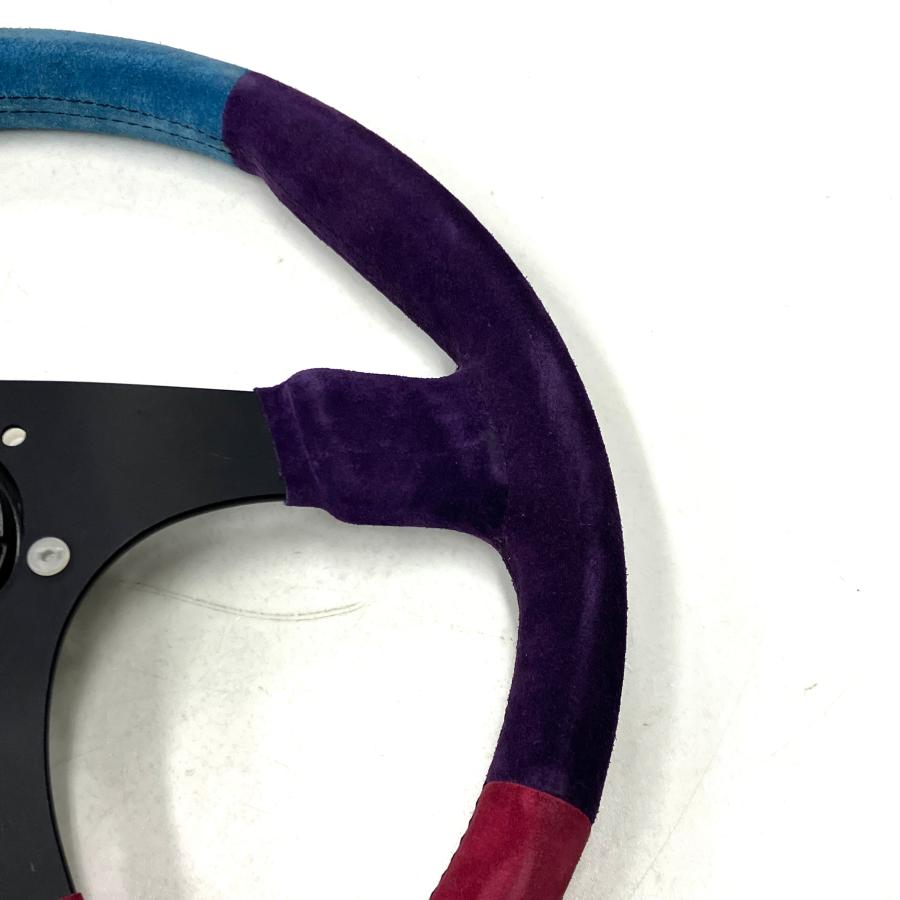 現品 MOMOボス用 sport line バックスキン4カラー ステアリング : ミニ