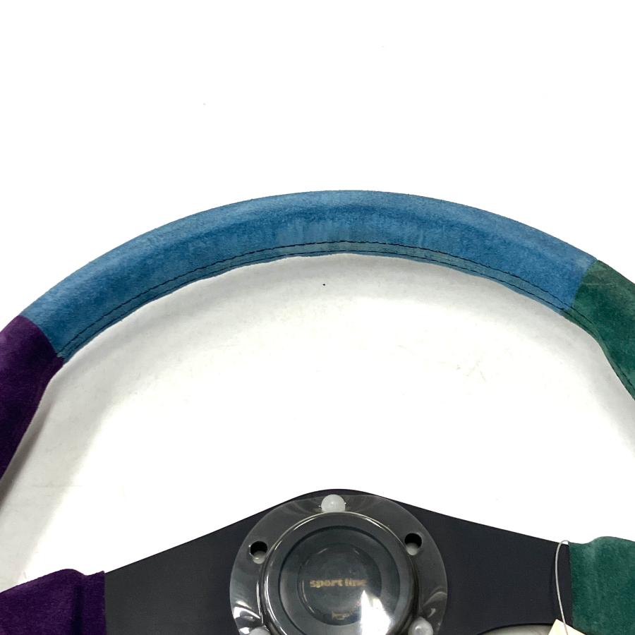 現品 MOMOボス用 sport line バックスキン4カラー ステアリング : ミニ