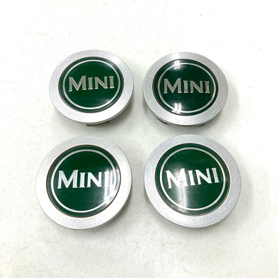 ☆ ローバーミニ　緑キャップ　純正ホイール　スタッドレス　☆ 現品 クラシックミニ純正 センターキャップ（MINIグリーン） : ミニ