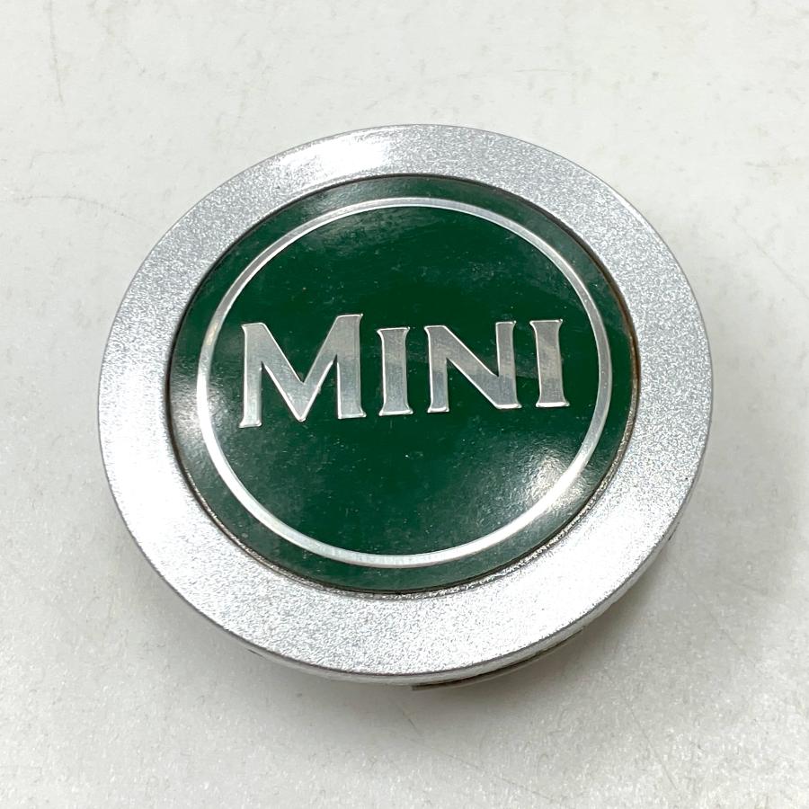 ☆ ローバーミニ　緑キャップ　純正ホイール　スタッドレス　☆ 現品 クラシックミニ純正 センターキャップ（MINIグリーン） : ミニ
