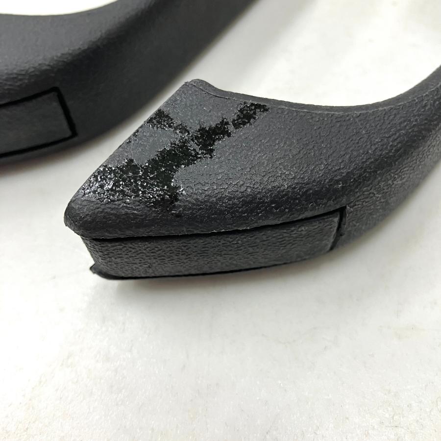 現品 プラスチックドアハンドル セット ブラック : ミニマルヤマ