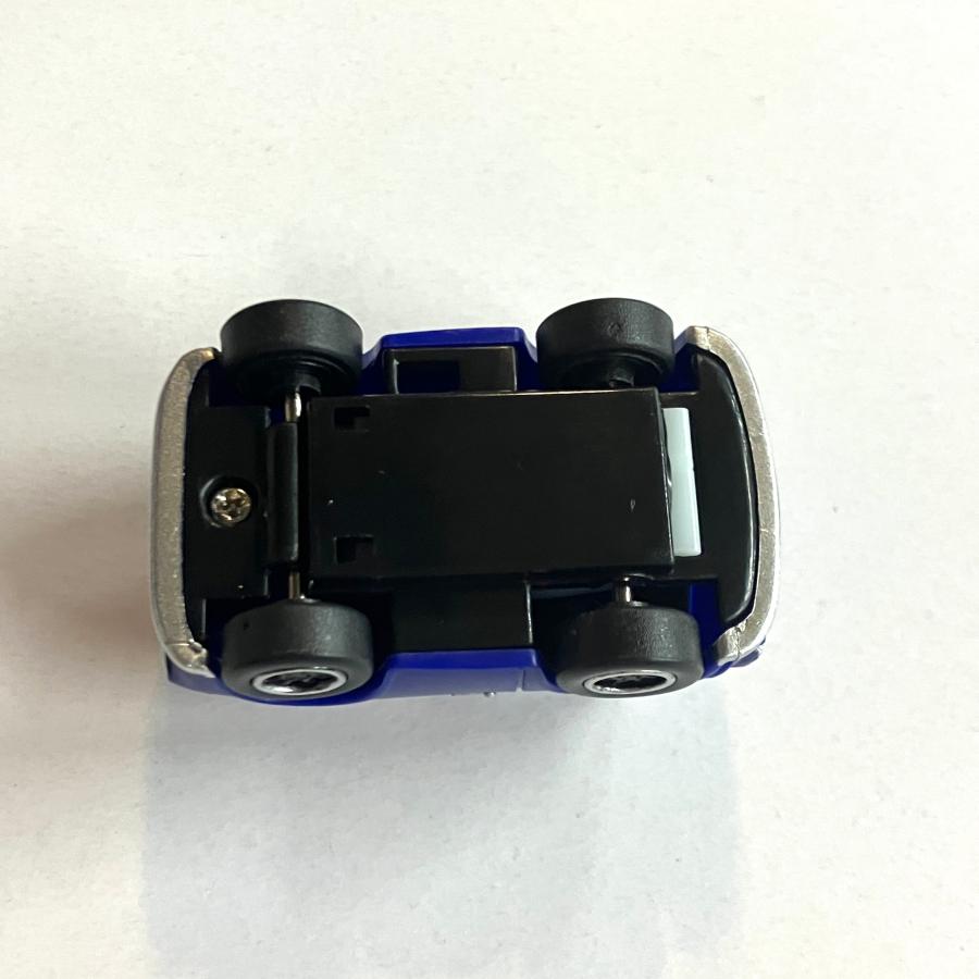 プルバックカー　YRP168J ブルー プルバックカー YRP168J ブルー レトロ ミニクーパー YRP168J