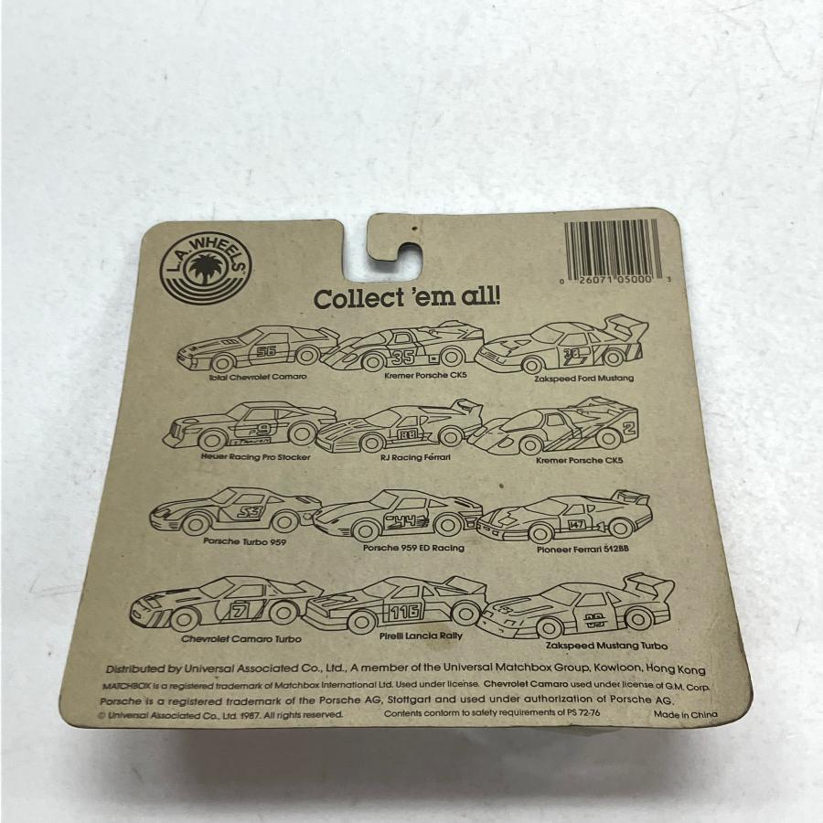 Ferrari（フェラーリ） 新品 現品 マッチボックス L.A.WHEELS 512BB