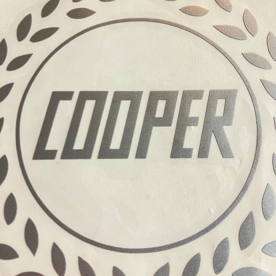 クーパー様 確認用 ローバー 月桂樹COOPER 切文字ステッカー シルバー : ミニマルヤマ