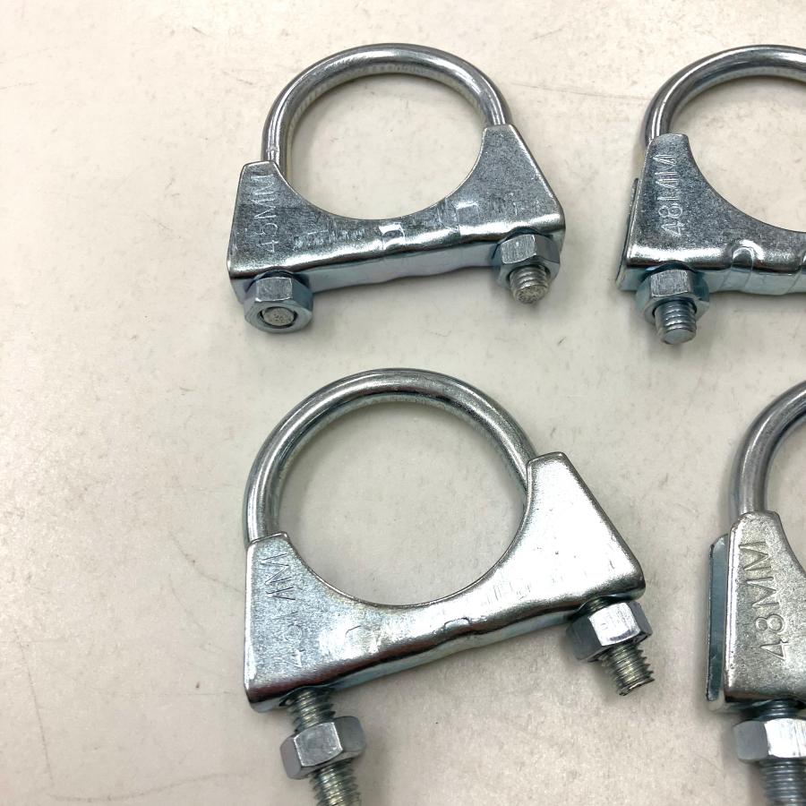 RC40ステンレススチールサイド出しマフラー用 フィッティングキット