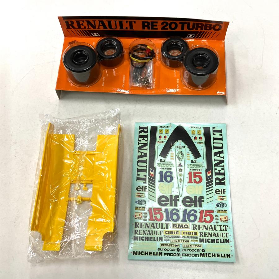 タミヤ（TAMIYA） 現品 新品 1/12 RENAULT RE-20 TURBO プラモデル