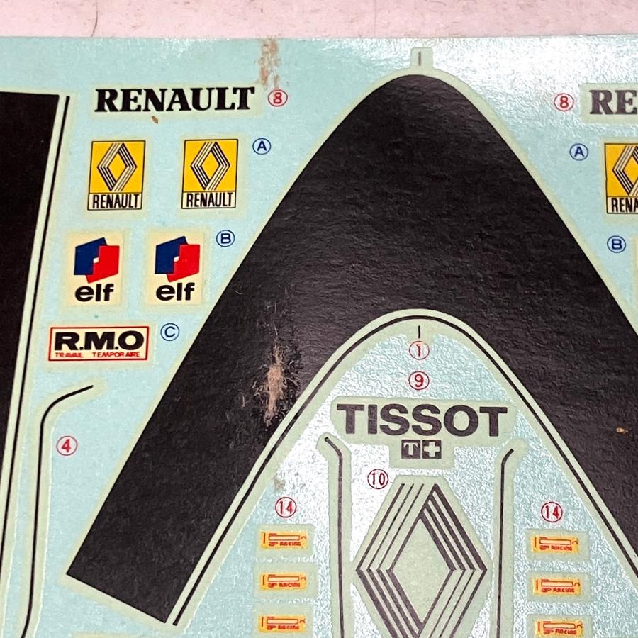 タミヤ（TAMIYA） 現品 新品 1/12 RENAULT RE-20 TURBO プラモデル