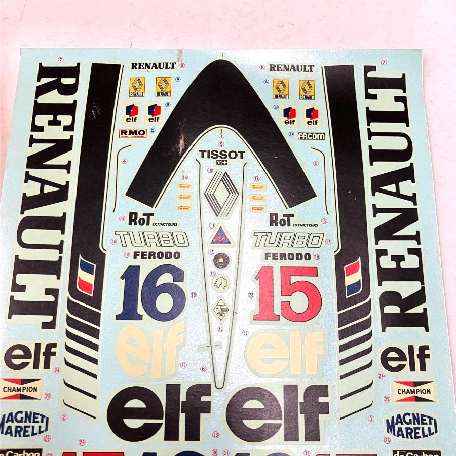 タミヤ（TAMIYA） 現品 新品 1/12 RENAULT RE-20 TURBO プラモデル