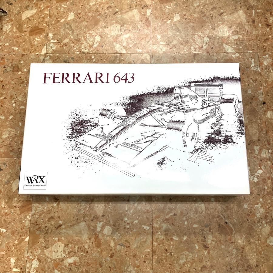 Ferrari（フェラーリ） 現品 新品 ROSSO 1/8 FERRARI 643 WRX