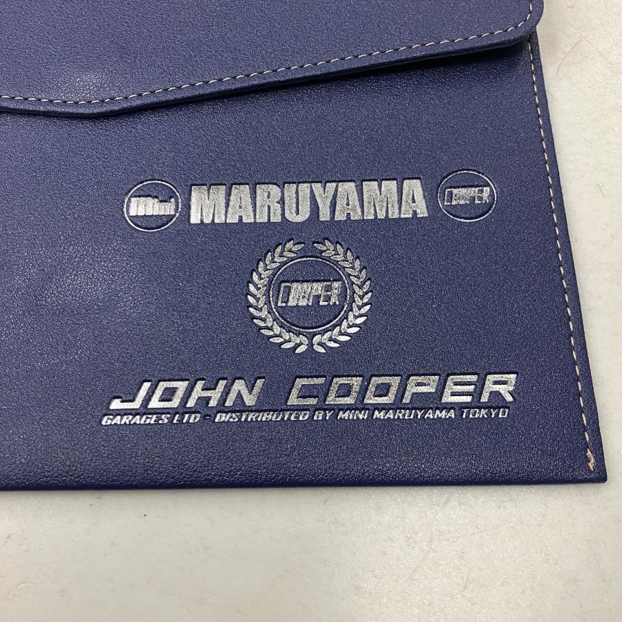 クーパー様確認用 ミニマルヤマ/ジョンクーパーロゴ入り車検証入れ : ミニマルヤマ