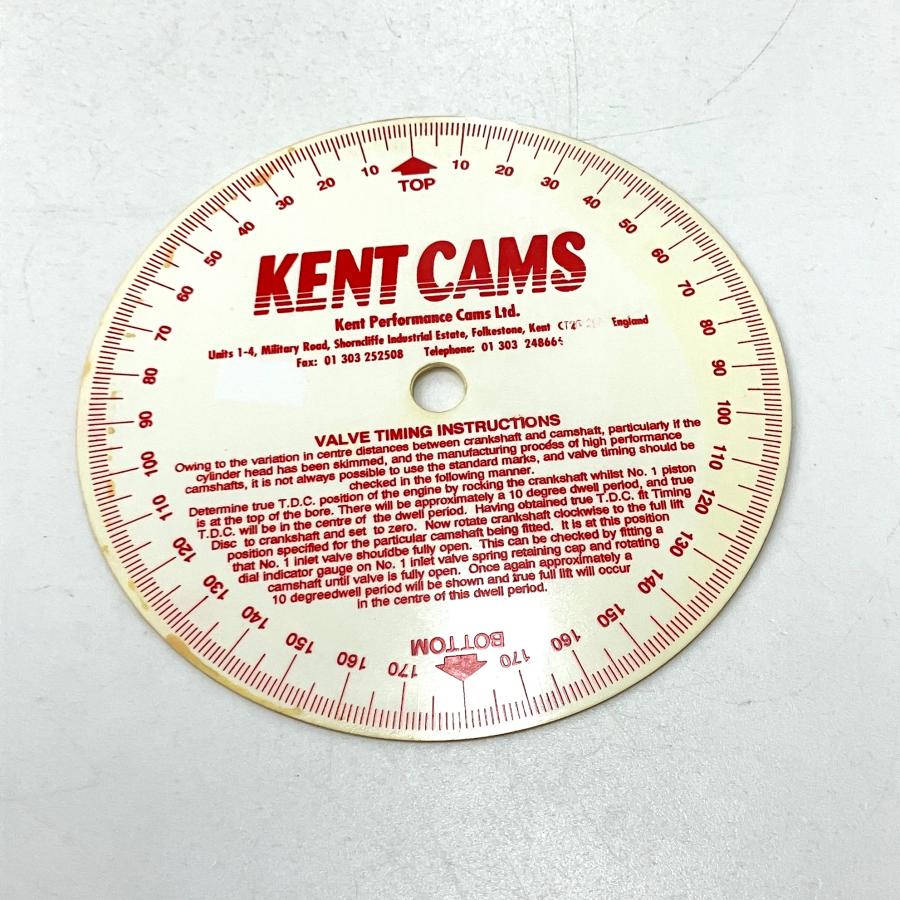現品 KENT CAMS タイミングディスク : ミニマルヤマ - 通販 - Yahoo