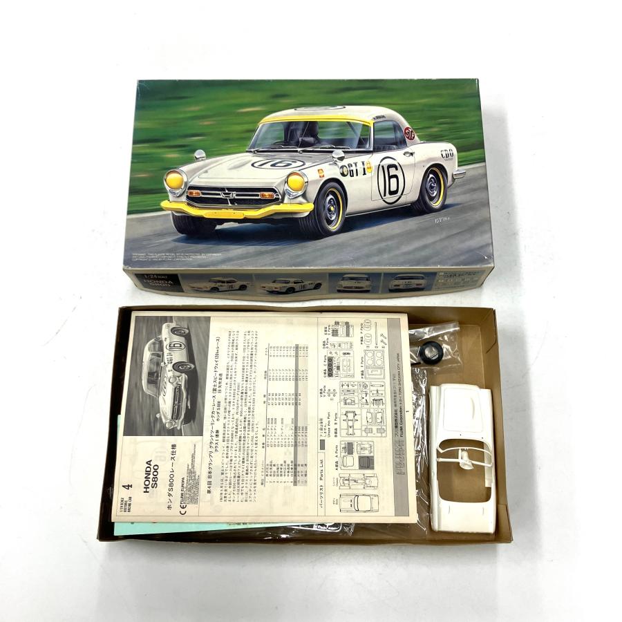欠品パーツあり 現品 フジミ 1/24 ホンダ S800 プラモデル : ミニ