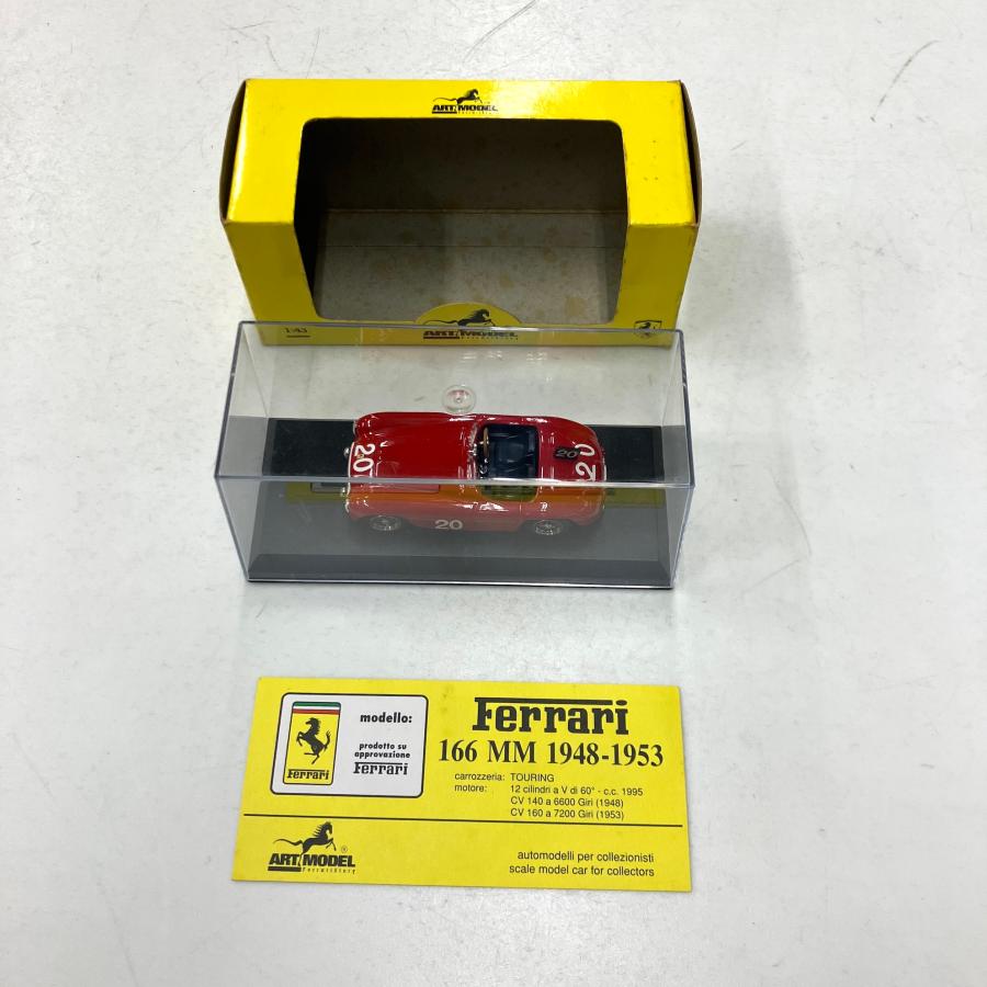Ferrari（フェラーリ） 新品 現品 ARTMODEL 1/43 Ferrari 166 MM