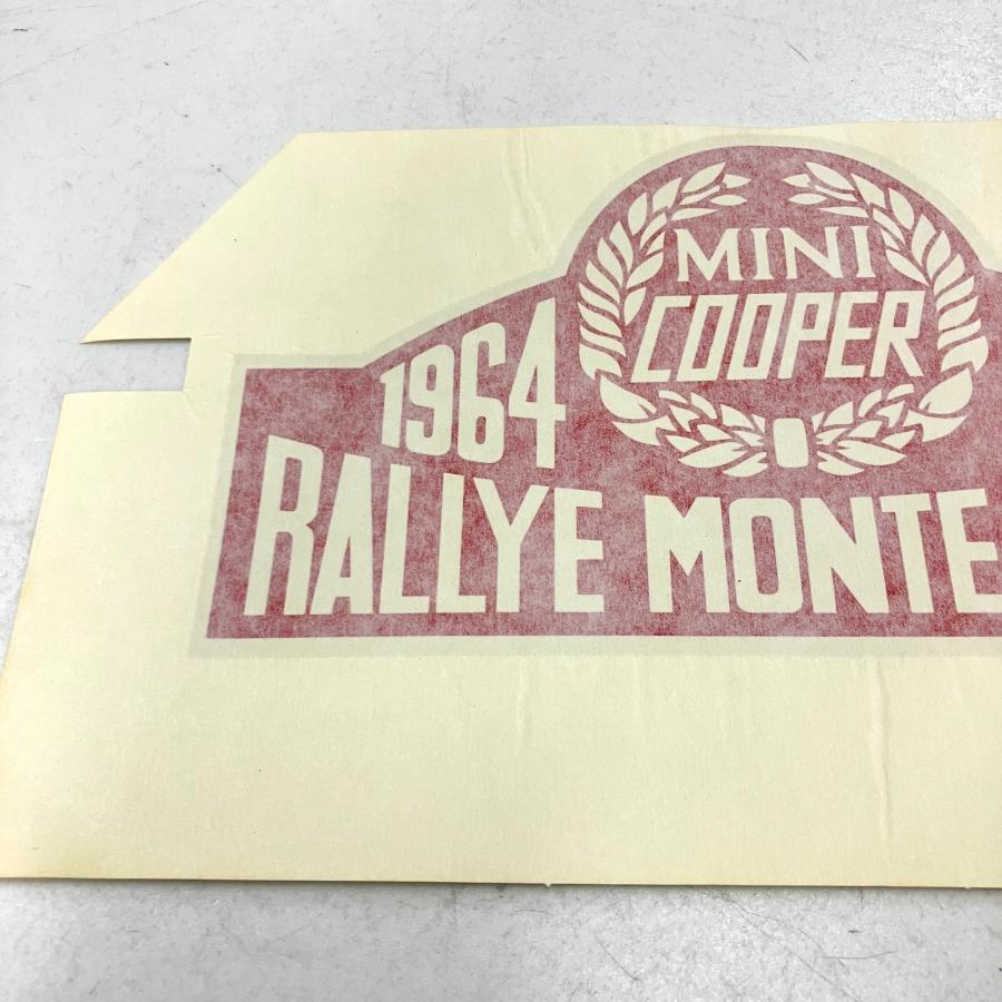RALLYE MONTE CALRO 純正ステッカー : ミニマルヤマ - 通販 - Yahoo
