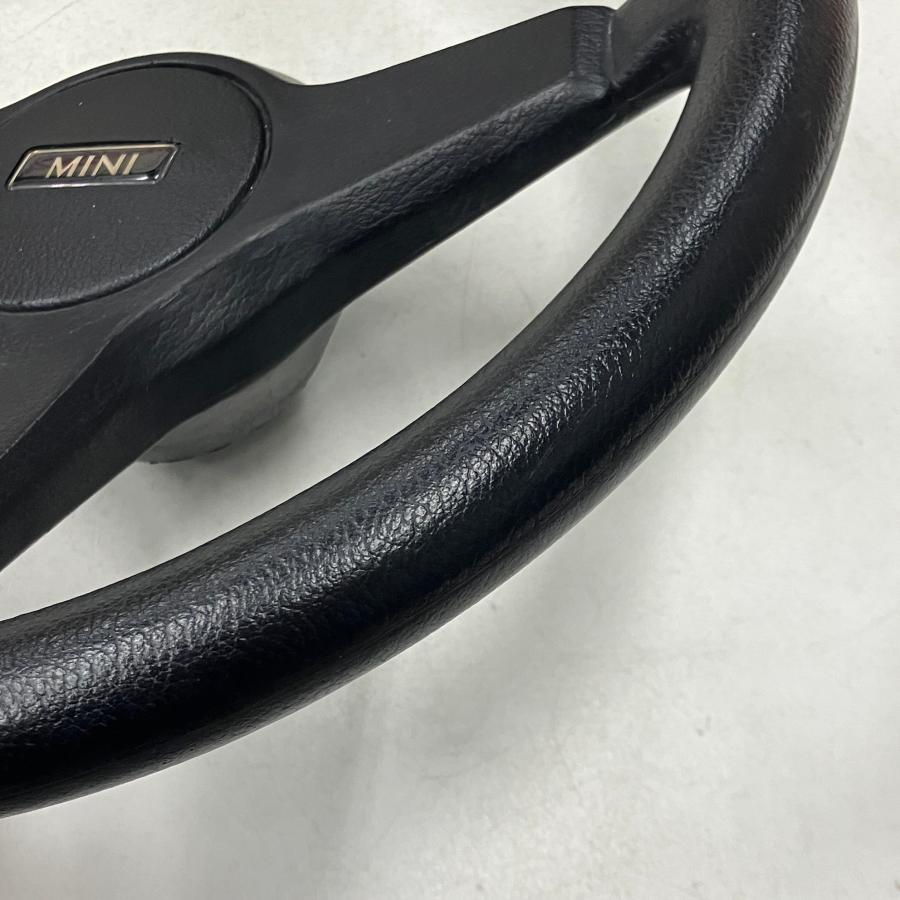 現品 MINI 純正レザーステアリング ブラック : ミニマルヤマ - 通販