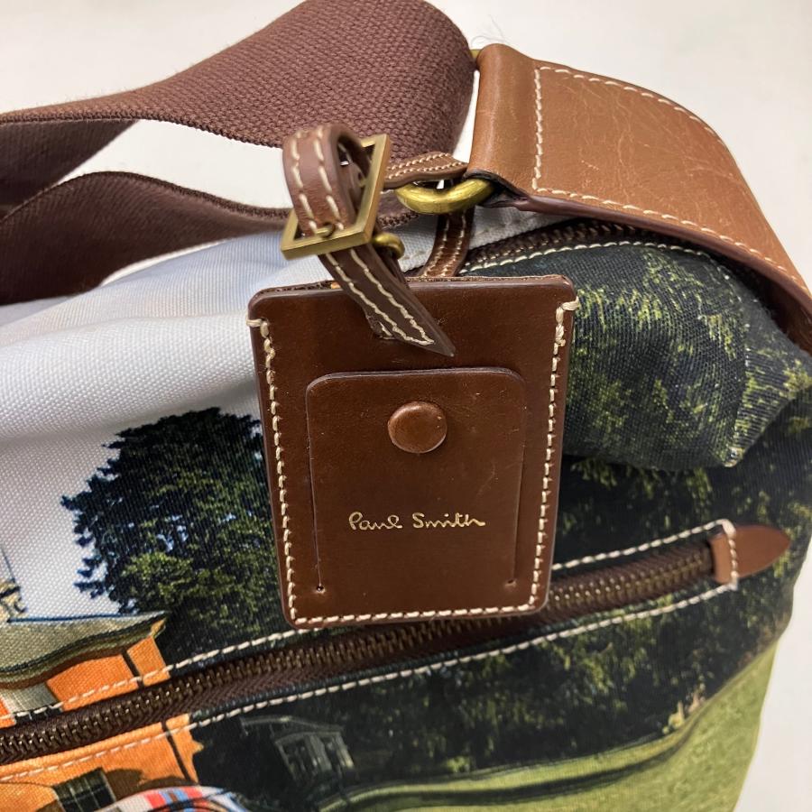 現品 ポールスミス クラシックミニ×Union jack プリント ショルダー