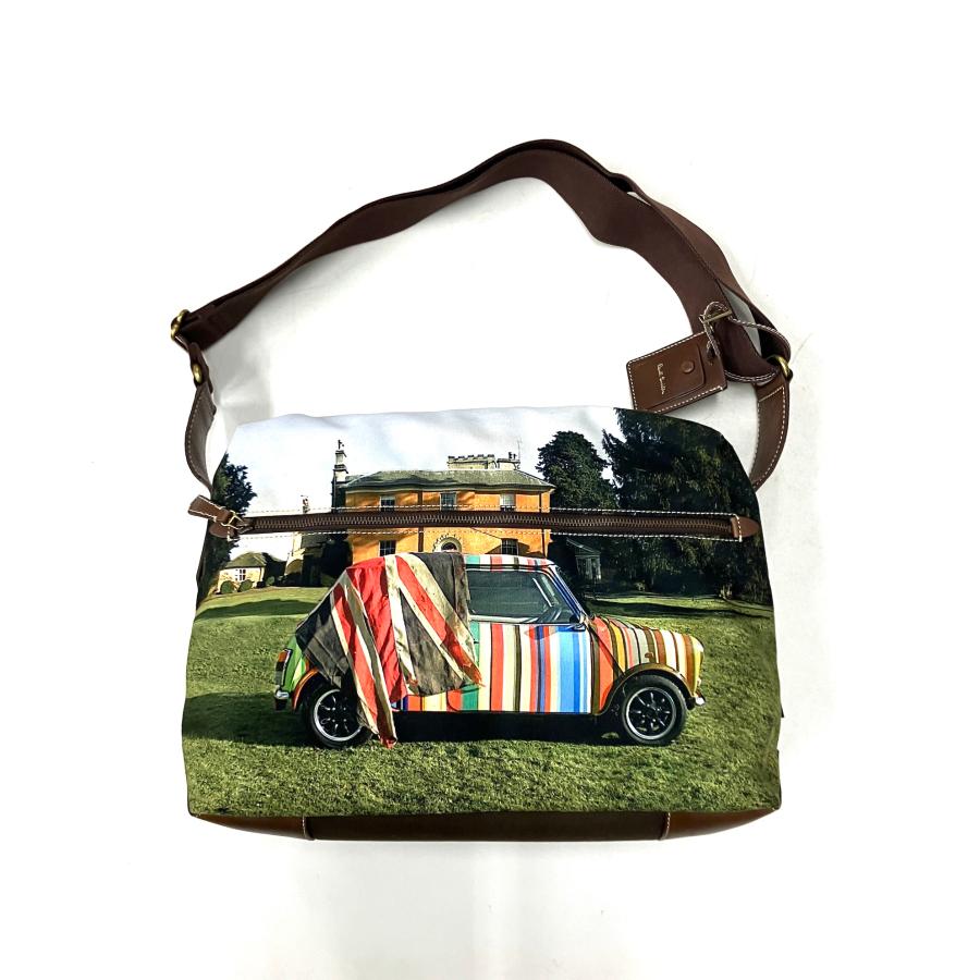 Paul Smith プリント ショルダーバッグ ミニクーパー 現品 ポールスミス クラシックミニプリント ショルダーバッグ : ミニ