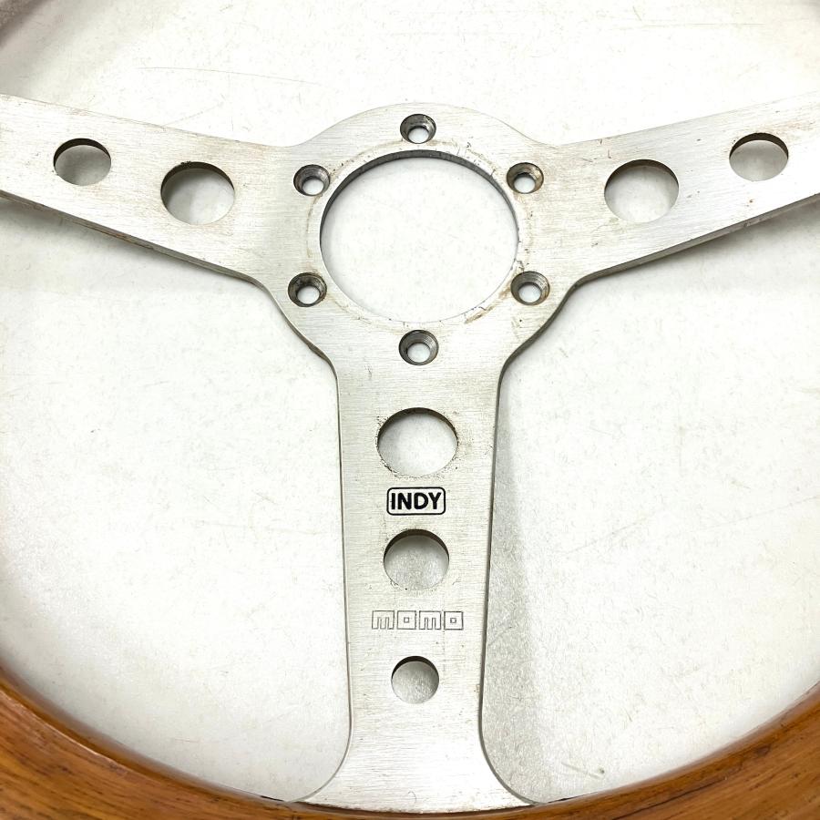 現品 momo INDY ウッドステアリング : ミニマルヤマ - 通販 - Yahoo