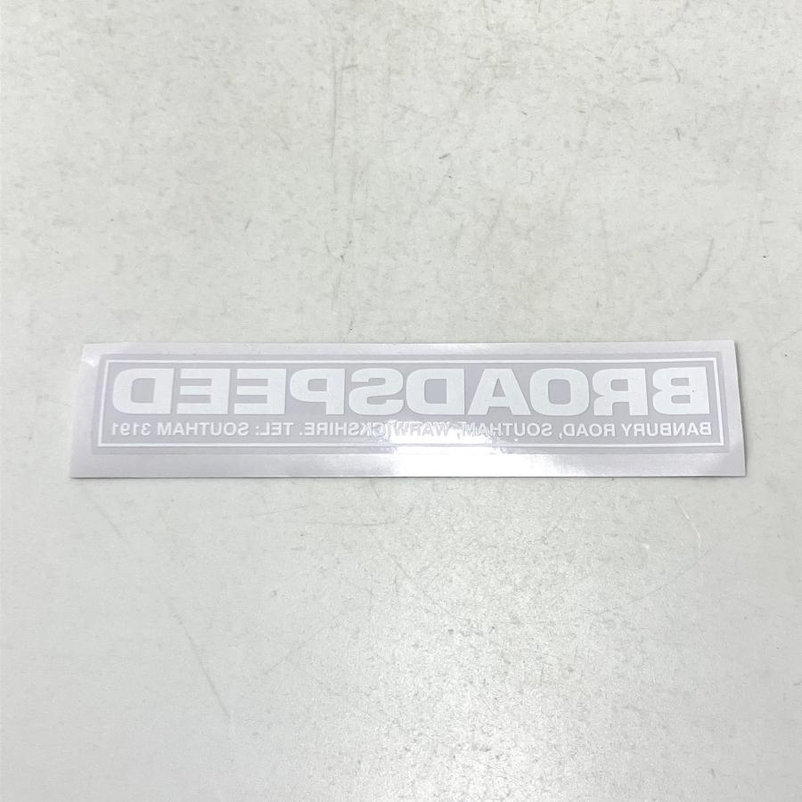 ローバー BROADSPEED クリアステッカー（裏貼り） : ミニマルヤマ
