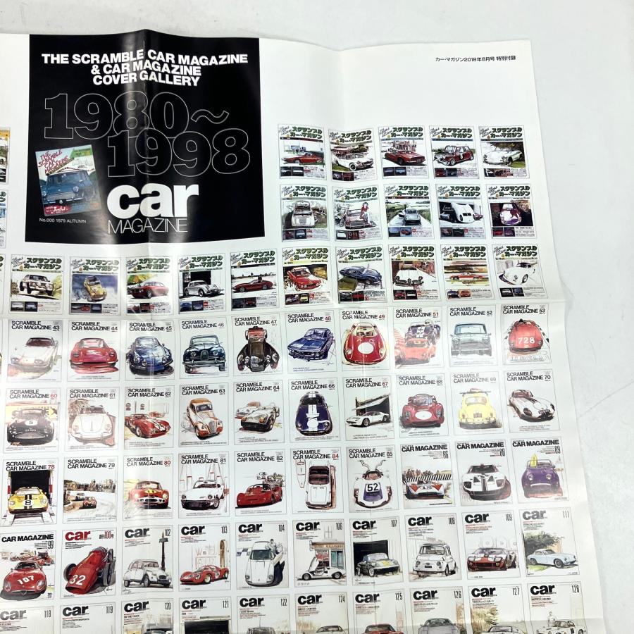 現品 カーマガジン 歴代表紙一覧 ポスター : ミニマルヤマ - 通販