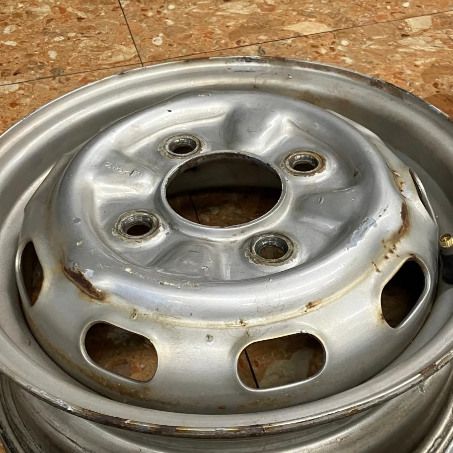 中古 MG 1300 ADO16 純正スチールホイール5本セット : ミニマルヤマ