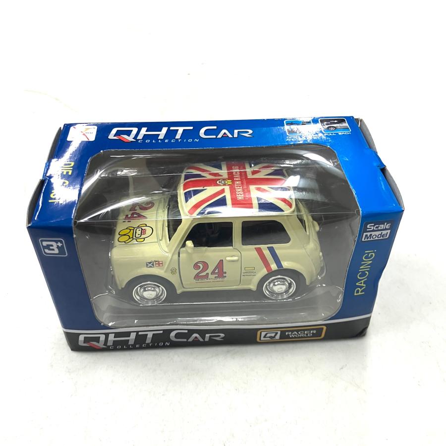 QHT CAR COLLECTION クラシックミニ Hesketh Racing プルバックカー 