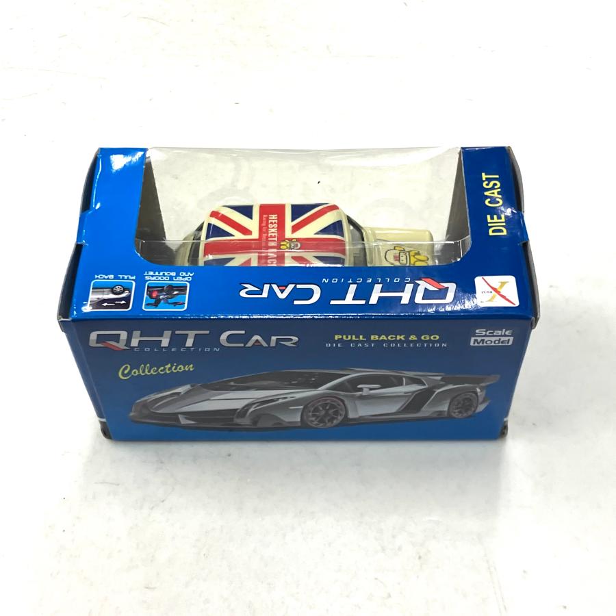 QHT CAR COLLECTION クラシックミニ Hesketh Racing プルバックカー
