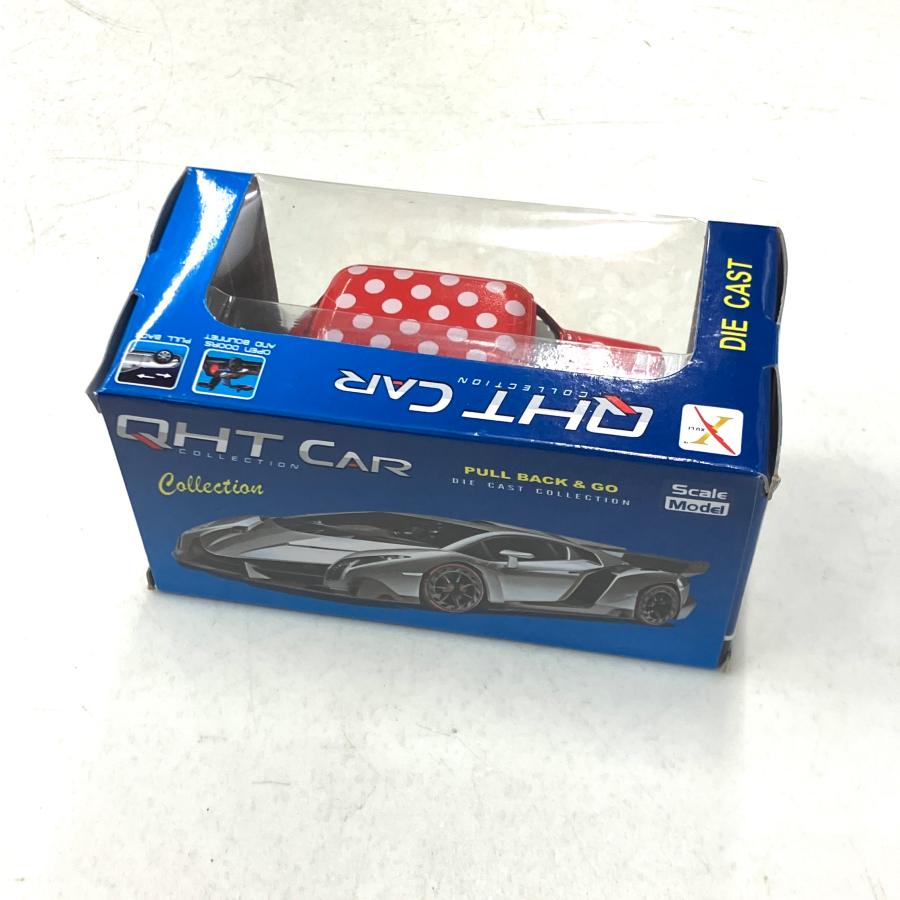 QHT CAR COLLECTION クラシックミニ 水玉 プルバックカー : ミニマルヤマ - 通販 - Yahoo!ショッピング