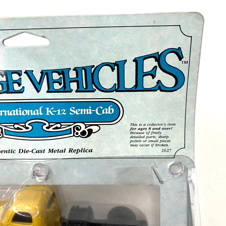 現品 新品 ERTL 1/43 1947 International K-12 Semi-Cab ミニカー
