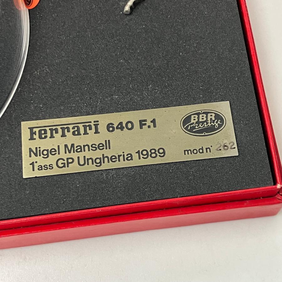 Ferrari（フェラーリ） 現品 BBR FERRARI 640 F1 : ミニマルヤマ