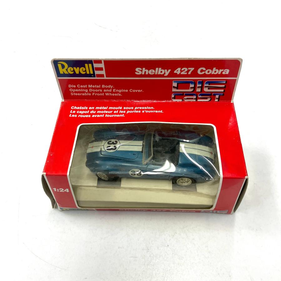 REVELL ダイキャストカー　シェルビー・コブラ Revell 現品 レベル 1/24 シェルビーコブラ427 ミニカー : ミニ