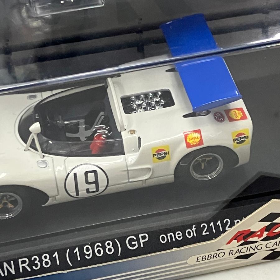 日産（NISSAN） 現品 EBRO 1/43 NISSAN R381 (1968) ミニカー : ミニ