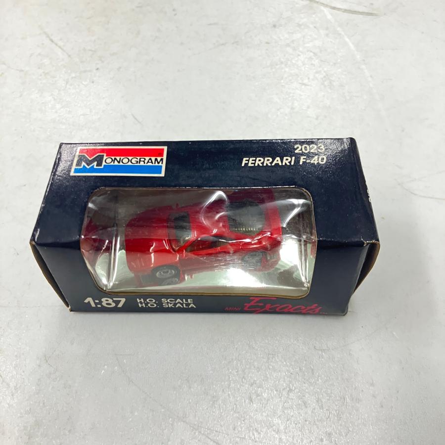 Ferrari（フェラーリ） 新品 現品 MONOGRAM 1/87 Ferrari F40 ミニカー