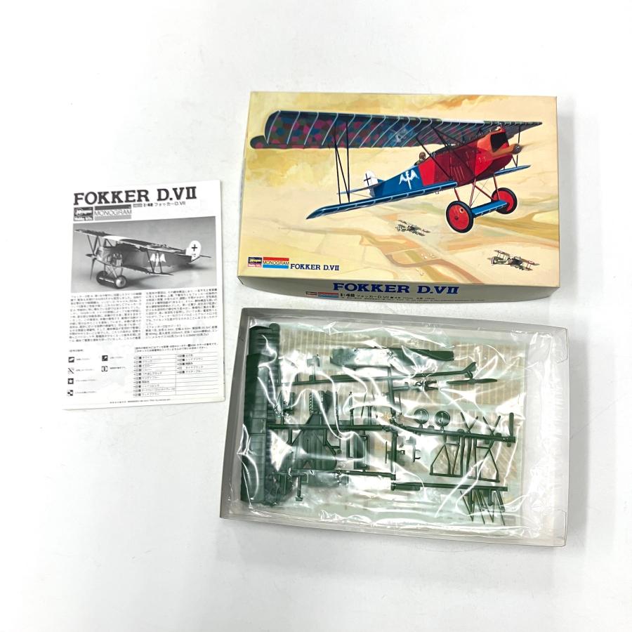 現品 ハセガワ モノグラム 1/48 FOKKER D.VII プラモデル : ミニ