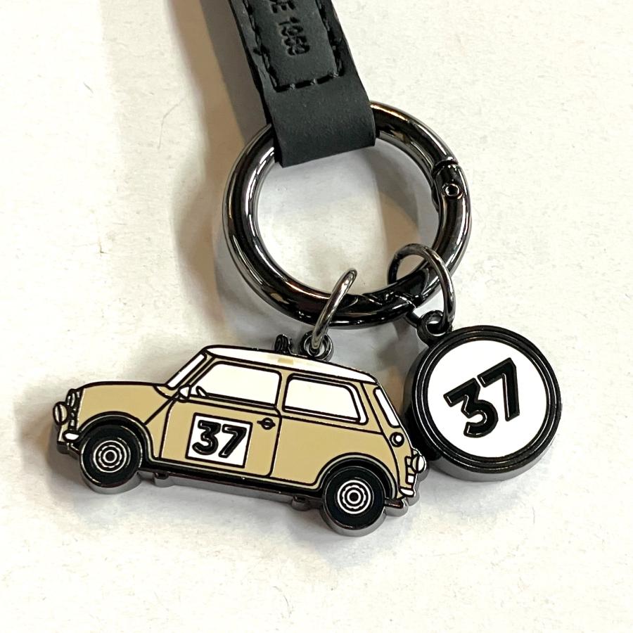 クラシックミニ ゼッケン37番 キーホルダー : ミニマルヤマ - 通販