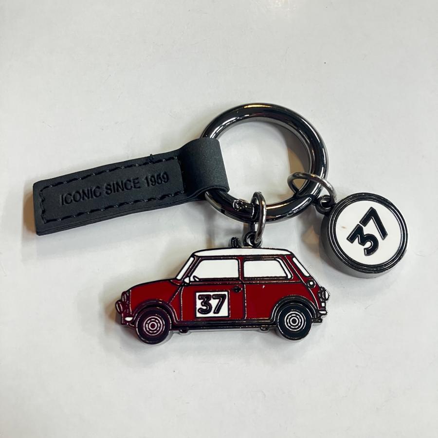 クラシックミニ ゼッケン37番 キーホルダー : ミニマルヤマ - 通販