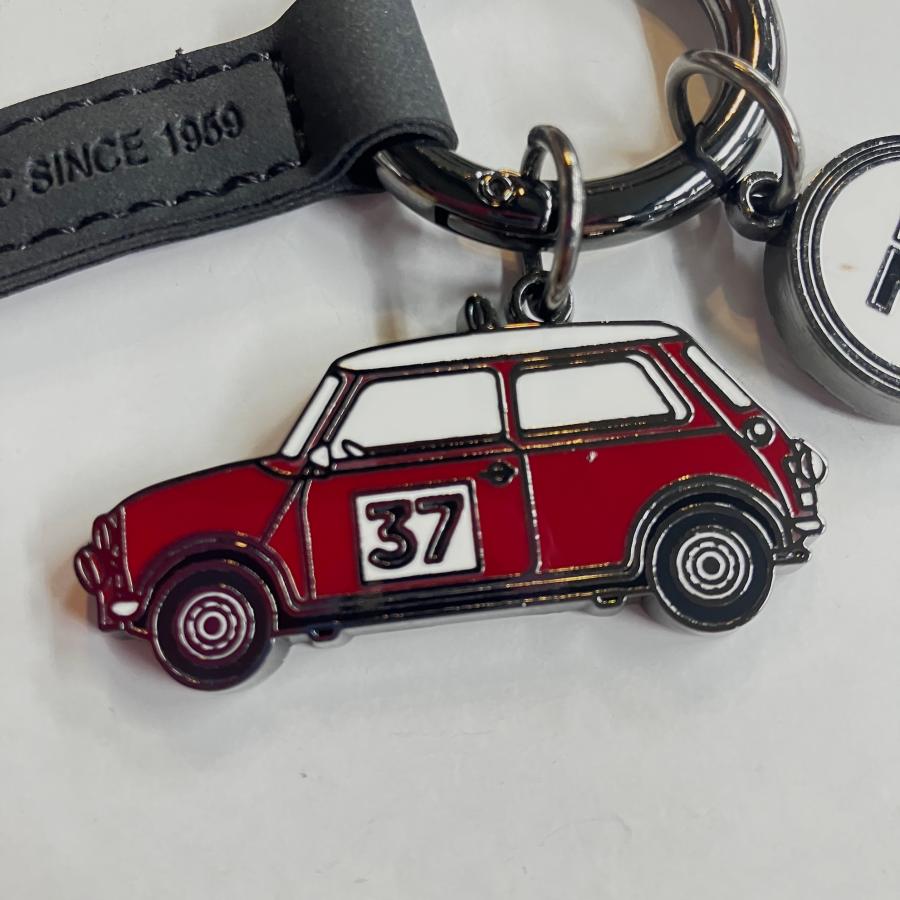 クラシックミニ ゼッケン37番 キーホルダー : ミニマルヤマ - 通販