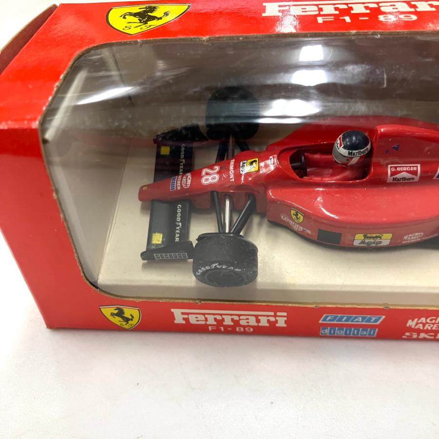 Ferrari（フェラーリ） 現品 新品 ONYX Ferrari F1-89 Gerhard BERGER