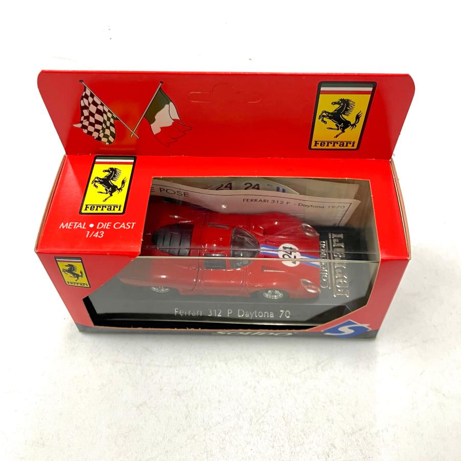 DyDo フェラーリ スバル ミニカー 非売品 Ferrari（フェラーリ） 現品 SoliDo 1/43 Ferrari 312 P Daytona 70