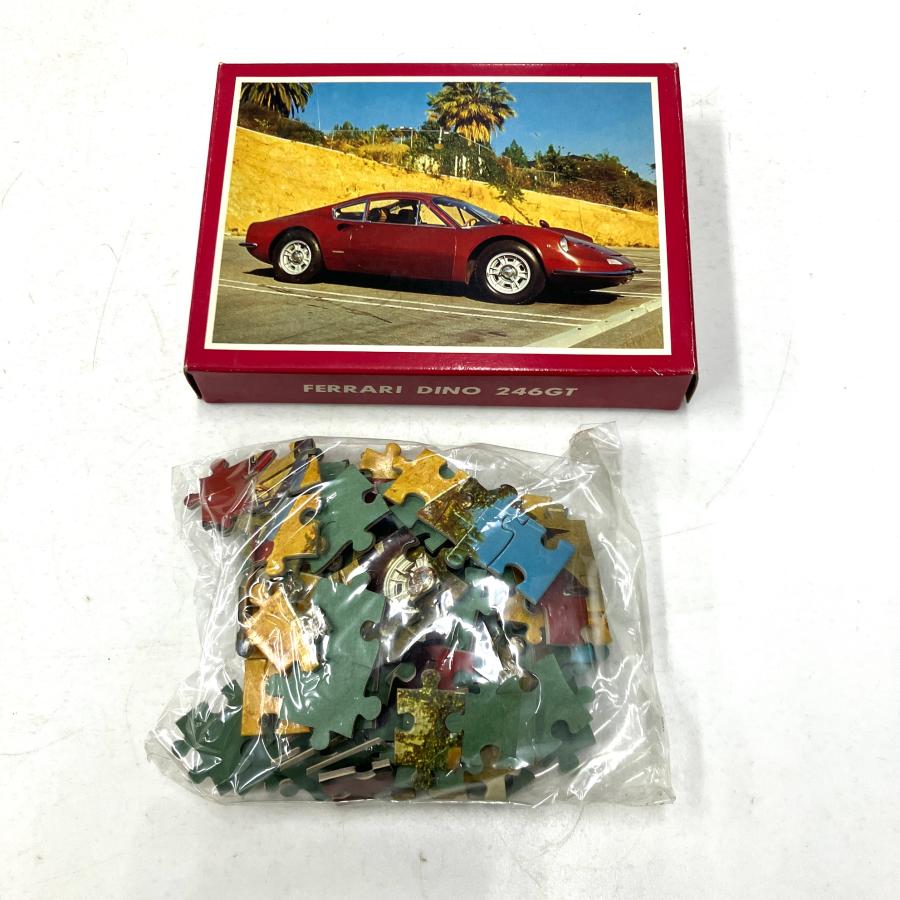 現品　Green Hobby スーパーカーパズル　フェラーリ　ディーノ　246GT（Yahoo!・ミニマルヤマ）