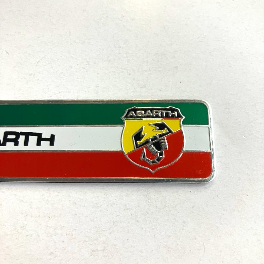 アバルト（ABARTH） プレートステッカー : ミニマルヤマ - 通販