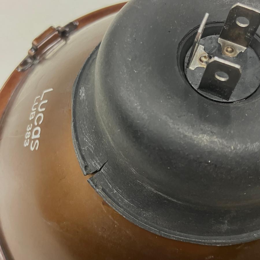 雰囲気抜群　Lucasヘッドライト NOS LUCAS CONTINENTAL 700 HEADLAMP/ルーカス コンチネンタル ヘッド