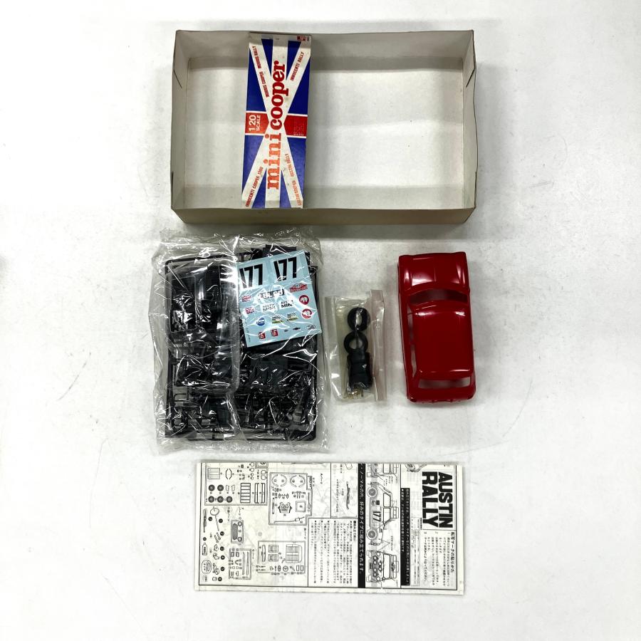 現品 新品 LS 1/20 オースチン ミニクーパー ラリー プラモデル : ミニ