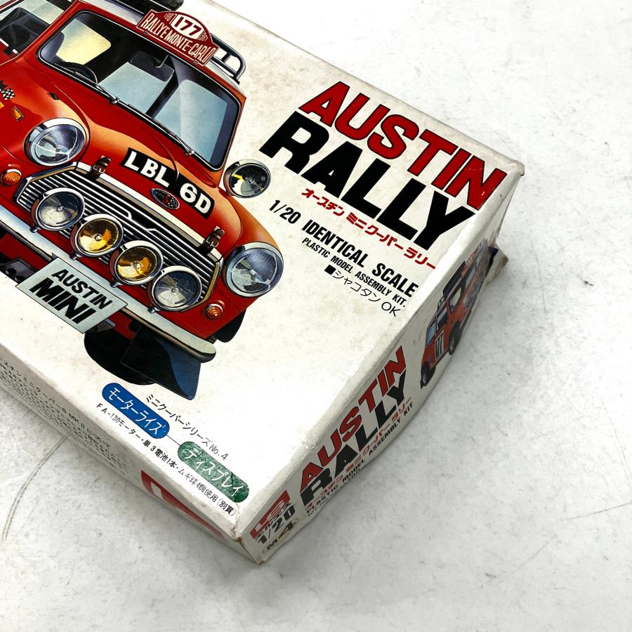 現品 新品 LS 1/20 オースチン ミニクーパー ラリー プラモデル : ミニ