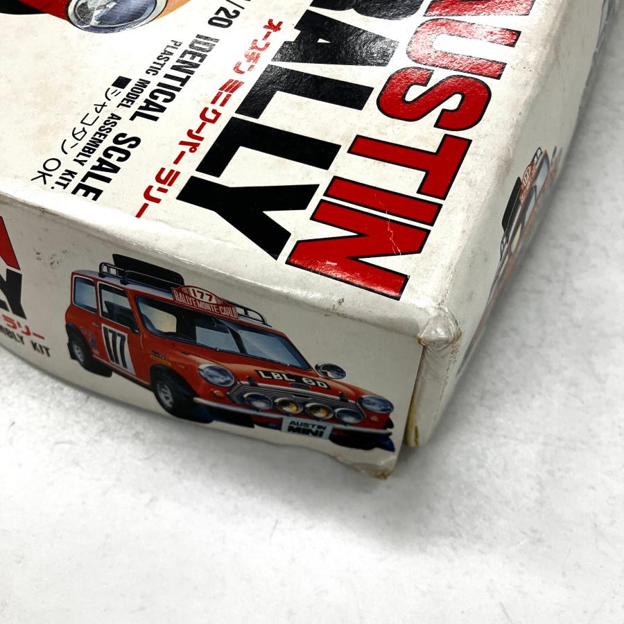 現品 新品 LS 1/20 オースチン ミニクーパー ラリー プラモデル : ミニ