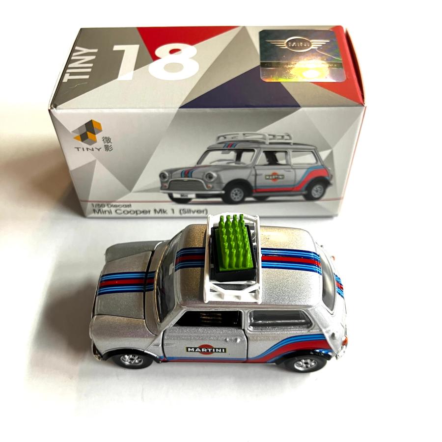 TINY 1/50 Mini Cooper(Silver) ミニカー : ミニマルヤマ - 通販