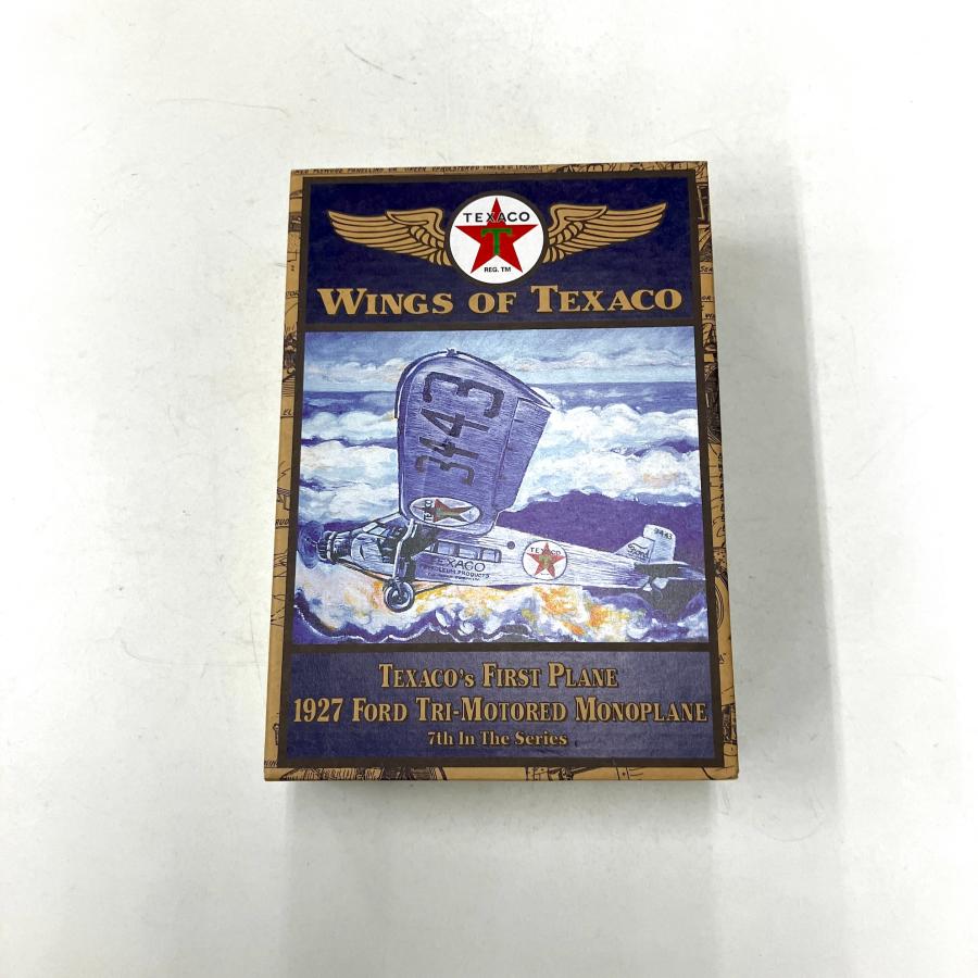 現品 WINGS OF TEXACO 1927 FORD TRI-MOTORED MONOPLANE : ミニ