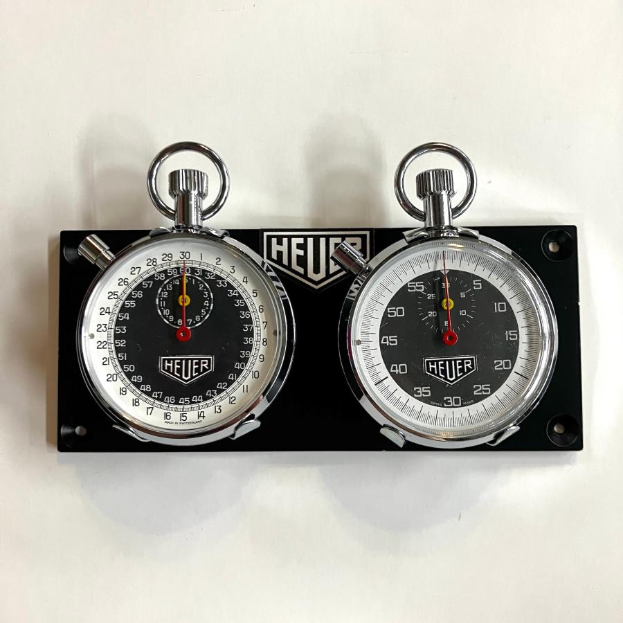 【HEUER】 ストップウォッチ　トラックマスター#32 現品 HEUER ラリー ストップウォッチ : ミニマルヤマ - 通販 - Yahoo
