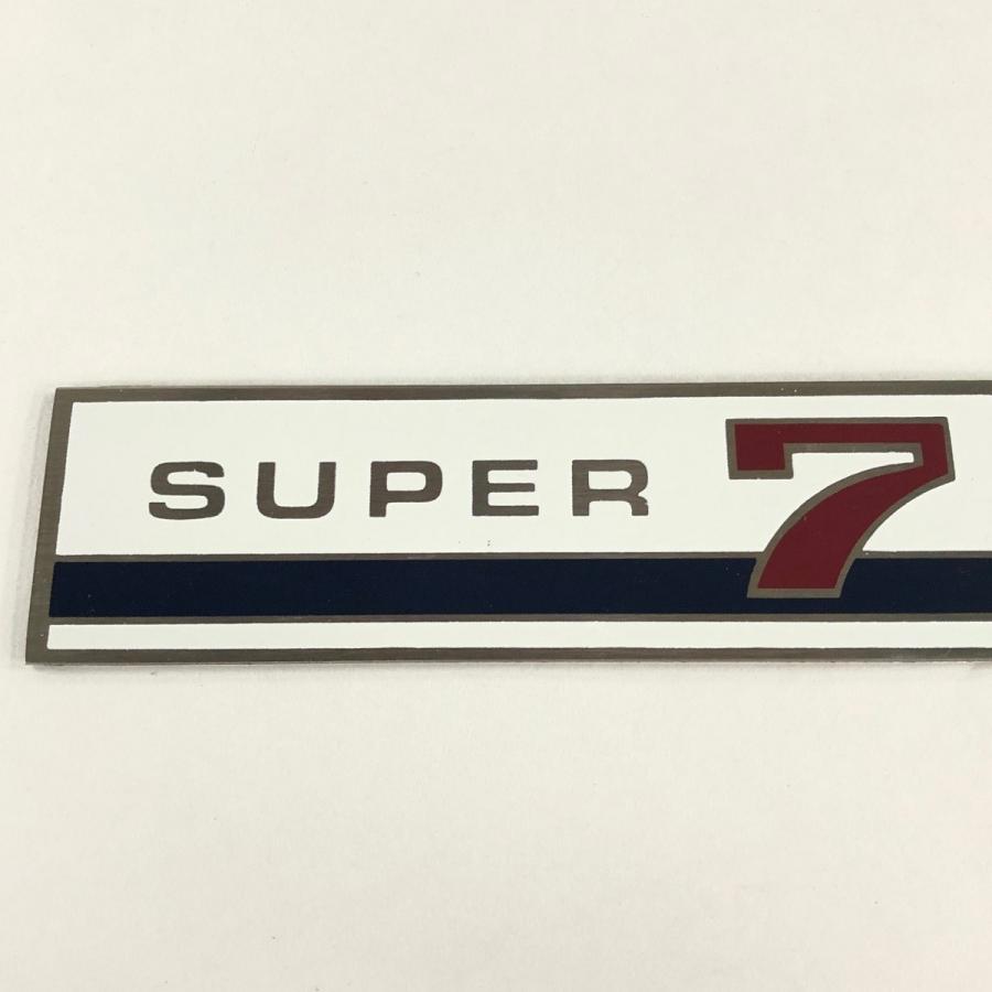 SUPER 7 プレートステッカー : ミニマルヤマ - 通販 - Yahoo!ショッピング