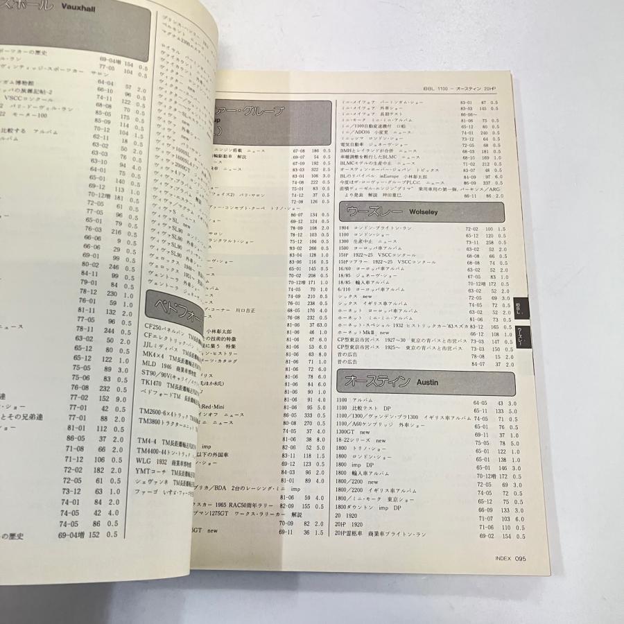 カーグラフィック 別冊 INDEX : ミニマルヤマ - 通販 - Yahoo!ショッピング